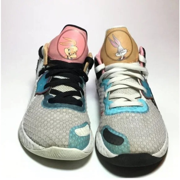 Nike Renew Elevate Space Jam Sz 7.5 CW3406-505 Sneakers White/Black - Picture 2 of 8